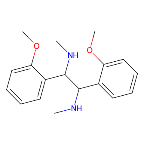 (1R,2R)-1,2-双(2-甲氧基苯基)-N1,N2-二甲基-1,2-乙二胺,(1R,2R)-1,2-bis(2-methoxyphenyl)-N1,N2-dimethylethane-1,2-diamine