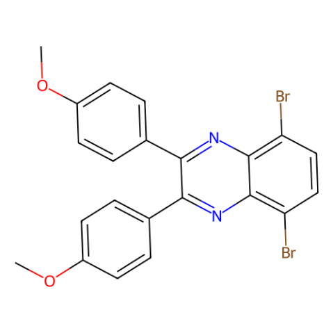 5,8-二溴-2,3-双(4-甲氧基苯基)喹喔啉,5,8-Dibromo-2,3-bis(4-methoxyphenyl)quinoxaline