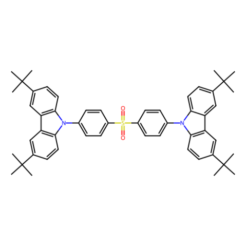 9,9'-（4,4'-磺酰基双（4,1-亚苯基））双（3,6-二叔丁基-9H-咔唑）,9,9'-(4,4'-sulfonylbis(4,1-phenylene))bis(3,6-di-tert-butyl-9H-carbazole)