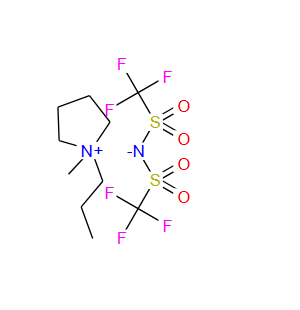 1-甲基-1-丙基吡咯烷双(三氟甲磺酰)亚胺盐,1-Methyl-1-propylpyrrolidinium bis(trifluoromethanesulfonyl)imide