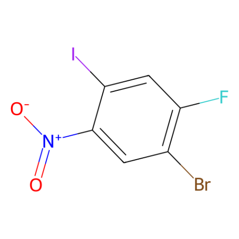 1-溴-2-氟-4-碘-5-硝基苯,1-Bromo-2-fluoro-4-iodo-5-nitrobenzene