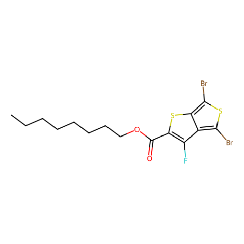 4,6-二溴-3-氟噻吩并[3,4-b]噻吩-2-甲酸正辛酯,n-Octyl 4,6-Dibromo-3-fluorothieno[3,4-b]thiophene-2-carboxylate