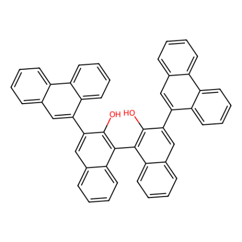 (R)-3,3'-Di-9-菲基-[1,1'-联萘] -2,2'-二醇,(R)-3,3'-Di-9-phenanthrenyl-[1,1'-binaphthalene]-2,2'-diol