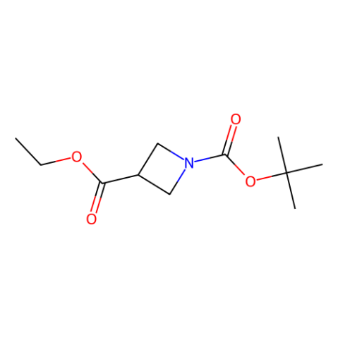 1-(叔丁基)-3-乙基氮杂环丁烷-1,3-二羧酸酯,1-tert-Butyl 3-ethyl azetidine-1,3-dicarboxylate