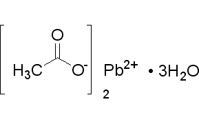 乙酸鉛(II) ,三水,Lead acetate trihydrate