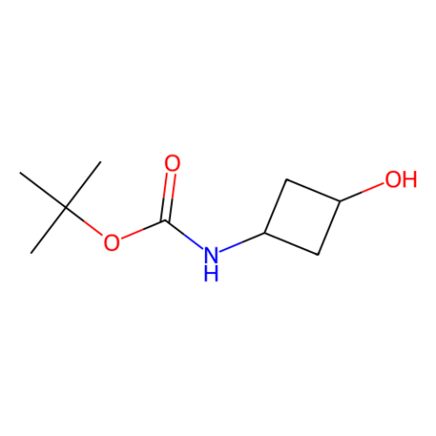 3-羟基环丁基氨基甲酸反丁酯,trans-tert-butyl 3-hydroxycyclobutylcarbamate