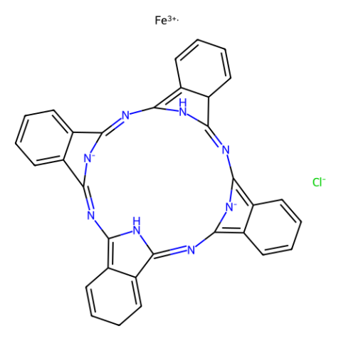 铁 (III) 酞菁氯化物,Iron(III) phthalocyanine chloride