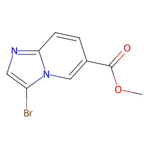 3-溴咪唑并[1,2-a]吡啶-6-甲酸甲酯,Methyl 3-bromoimidazo[1,2-a]pyridine-6-carboxylate