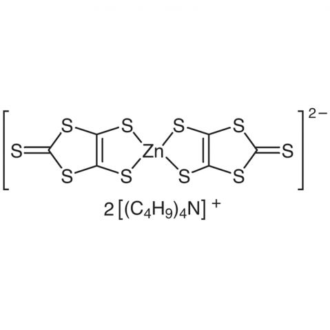双(四正丁基铵)合双(1,3-二硫杂环戊烯-2-硫酮-4,5-二硫醇)锌[有机电子材料],Bis(tetrabutylammonium) Bis(1,3-dithiole-2-thione-4,5-dithiolato)zinc Complex [Organic Electronic Material]