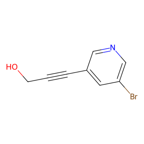 3-(5-溴-吡啶-3-基)-丙-2-炔-1-醇,3-(5-Bromo-pyridin-3-yl)-prop-2-yn-1-ol