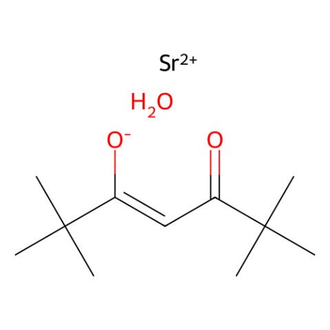 双（2,2,6,6-四甲基-3,5-庚二酮基）水合锶,Bis(2,2,6,6-tetramethyl-3,5-heptanedionato)strontium hydrate [Sr(TMHD)2]