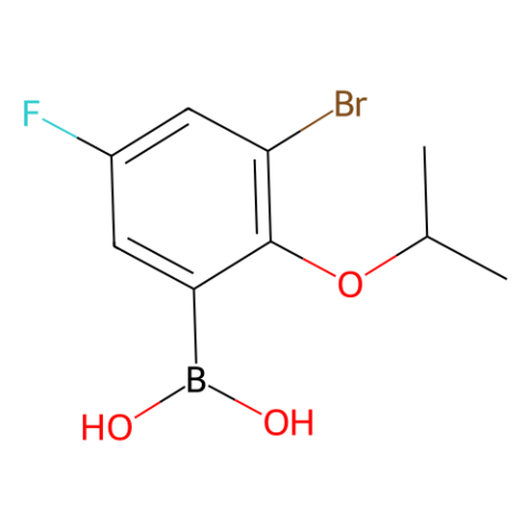 3-溴-5-氟-2-异丙氧基苯基硼酸,3-Bromo-5-fluoro-2-isopropoxyphenylboronic acid