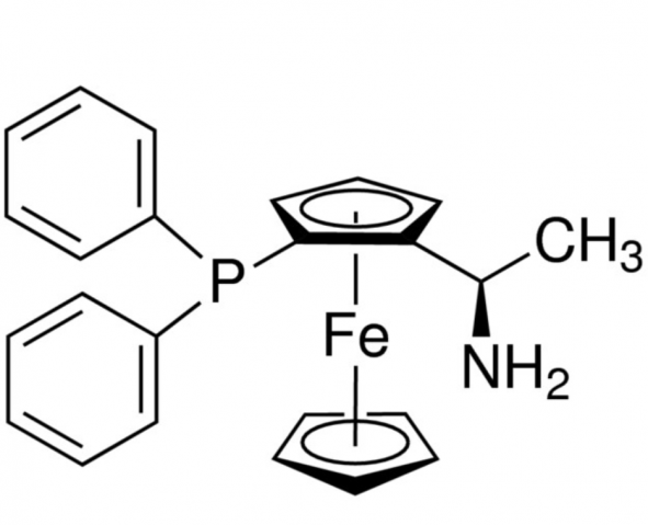 (R)-1-[(Sp)-2-(二苯基膦基)二茂铁基]乙胺,(R)-1-(1Sp)-[(2-Diphenylphosphino)ferrocenyl]ethanamine