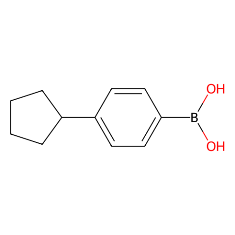 4-环戊基苯基硼酸 (含不同量的酸酐),4-Cyclopentylphenylboronic acid (contains varying amounts of Anhydride)