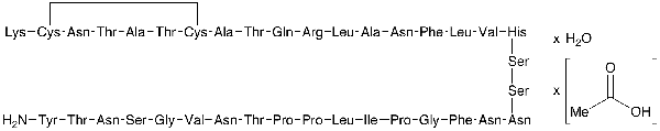 醋酸普兰林肽,Pramlintide Acetate