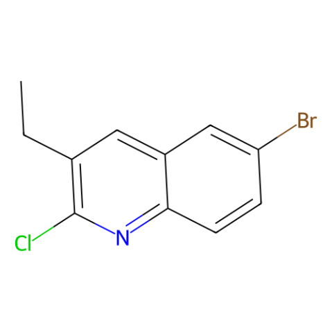 6-溴-2-氯-3-乙基-喹啉,6-Bromo-2-chloro-3-ethylquinoline