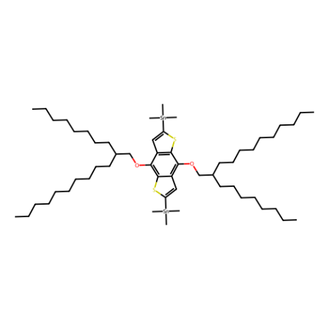 2,6-双(三甲基甲锡烷基)-4,8-双[(2-正辛基十二烷基)氧]苯并[1,2-b:4,5-b']二噻吩,2,6-Bis(trimethylstannyl)-4,8-bis[(2-n-octyldodecyl)oxy]benzo[1,2-b:4,5-b']dithiophene