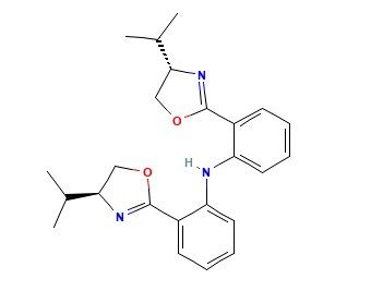 双[2-((4S)-4,5-二氢-4-异丙基恶唑-2-基)苯基]胺,Bis[2-((4S)-4,5-dihydro-4-isopropyloxazol-2-yl)phenyl]amine