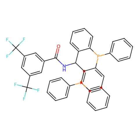 N-[(1S)-2-(二苯基膦)-1-((2-二苯基膦)苯基)乙基]-3,5-二(三氟甲基)苯甲酰胺,N-[(1S)-2-(Diphenylphosphino)-1-(2-(diphenylphosphino)phenyl)ethyl]-3,5-bis(trifluoromethyl)-benzamide