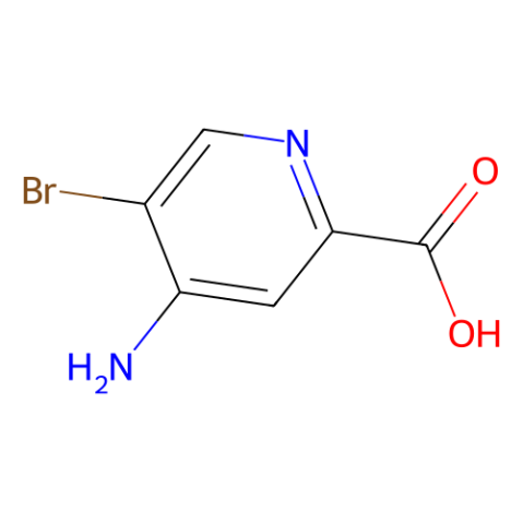 4-氨基-5-溴吡啶-2-羧酸,4-amino-5-bromopyridine-2-carboxylic acid