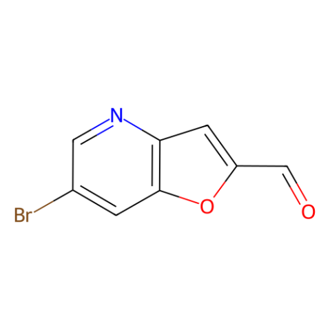 6-溴呋喃[3,2-b] 吡啶-2-甲醛,6-Bromofuro[3,2-b]pyridine-2-carbaldehyde