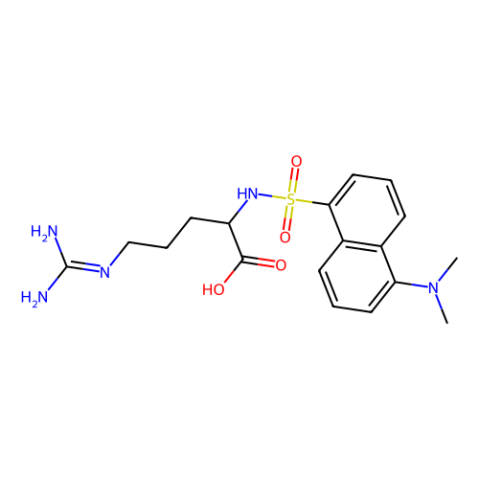 N2-[[5-(二甲基氨基)-1-萘基]磺?；鵠-L-精氨酸,N2-[[5-(Dimethylamino)-1-Naphthalenyl]Sulfonyl]-L-Arginine