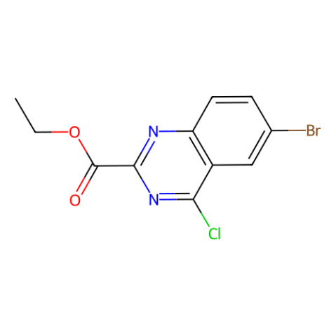 6-溴-4-氯喹唑啉-2-羧酸乙酯,Ethyl 6-bromo-4-chloroquinazoline-2-carboxylate