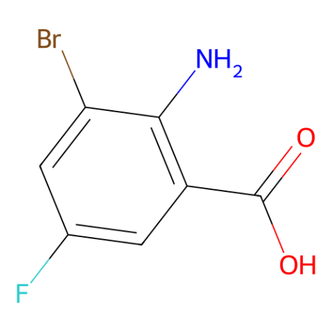 2-氨基-3-溴-5-氟苯甲酸,2-Amino-3-bromo-5-fluorobenzoic acid