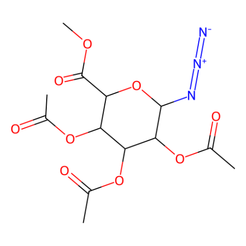 2,3,4-三-O-乙酰基-1-脱氧-β-D-吡喃葡萄糖基叠氮化物,1-Azido-1-deoxy-D-galacturonate 2,3,4-Triacetate Methyl Ester