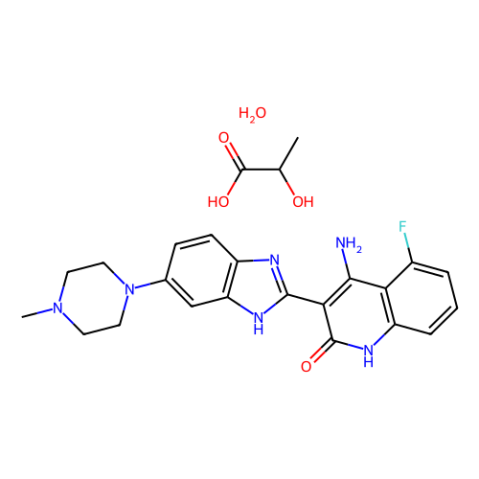 乳酸多维替尼（TKI258）,Dovitinib (TKI258) Lactate