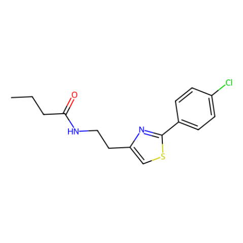 N-(2-(2-(4-氯苯基)噻唑-4-基)乙基)丁酰胺,Azoramide