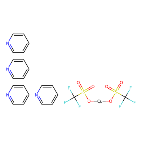 四(吡啶)铜(II)三氟甲磺酸盐,Tetrakis(pyridine)copper(II) triflate