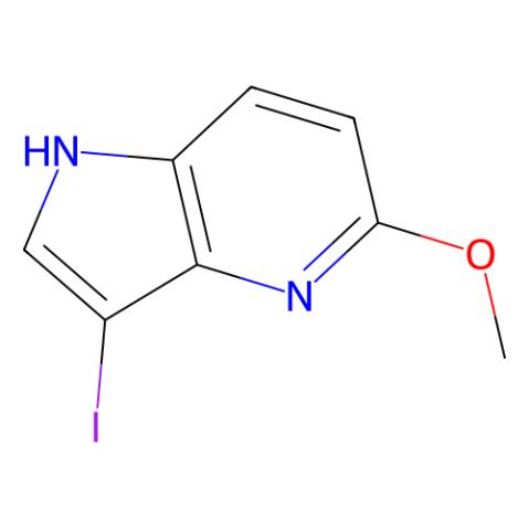 3-碘-5-甲氧基-1h-吡咯并[3,2-b]吡啶,3-Iodo-5-methoxy-1h-pyrrolo[3,2-b]pyridine