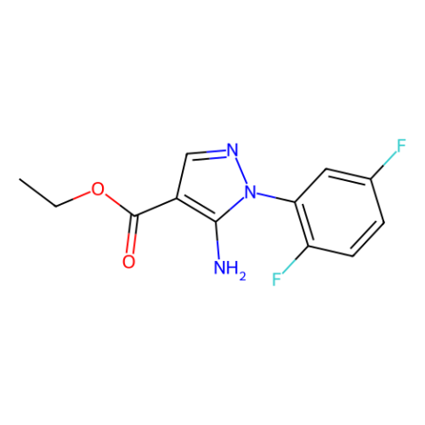 5-氨基-1-（2,5-二氟苯基）吡唑-4-羧酸乙酯,Ethyl 5-amino-1-(2,5-difluorophenyl)pyrazole-4-carboxylate