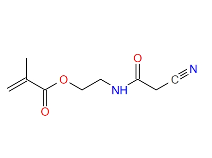 2-(2-氰基乙酰氨基)乙基 甲基丙烯酸酯,2-Propenoic acid, 2-methyl-, 2-[(2-cyanoacetyl)amino]ethyl ester