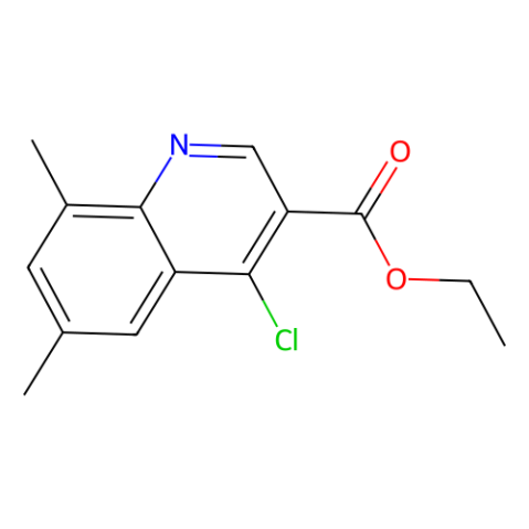 4-氯-6,8-二甲基喹啉-3-羧酸乙酯,Ethyl 4-chloro-6,8-dimethylquinoline-3-carboxylate