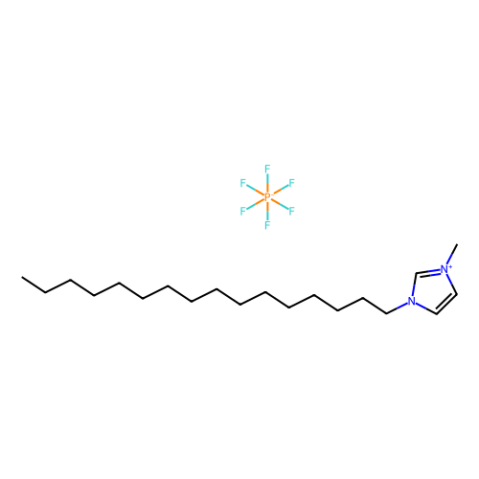 1-十六烷基-3-甲基咪唑六氟磷酸盐,1-hexadecyl-3-methylimidazol-3-ium,hexafluorophosphate