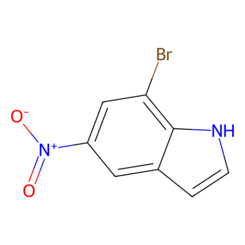 7-溴-5-硝基吲哚,7-Bromo-5-nitroindole