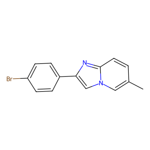 2-(4-溴苯基)-6-甲基咪唑并[1,2-a]吡啶,2-(4-Bromophenyl)-6-methylimidazo[1,2-a]pyridine