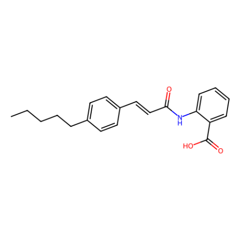 N-(4-戊基肉桂酰胺)邻氨基苯甲酸(ACA),N-(p-Amylcinnamoyl)anthranilic acid