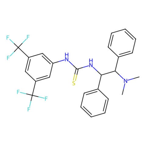 N-[3,5-双(三氟甲基)苯基]-N'-[(1R,2R)-2-(二甲基氨基)-1,2-二苯基乙基]硫脲,N-[3,5-Bis(trifluoromethyl)phenyl]-N'-[(1R,2R)-2-(dimethylamino)-1,2-diphenylethyl]thiourea