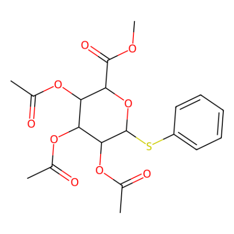 (苯基-2,3,4-三-O-乙酰基-1-硫代-β-D-吡喃葡萄糖苷)糖醛酸甲酯,Methyl (Phenyl 2,3,4-Tri-O-acetyl-1-thio-β-D-glucopyranosid)uronate