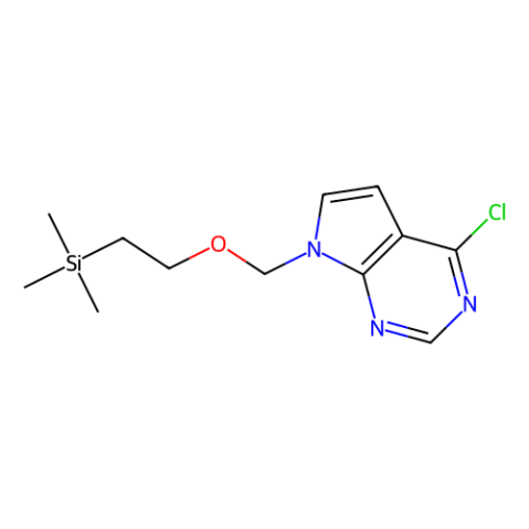 4-氯-7-[[2-(三甲基硅烷基)乙氧基]甲基]-7H-吡咯并[2,3-d]嘧啶,4-chloro-7-{[2-(trimethylsilyl)ethoxy]methyl}-7H-pyrrolo[2,3-d]pyrimidine