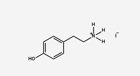 4-羥基苯乙基碘化銨,4-Hydroxyphenethylammonium iodide