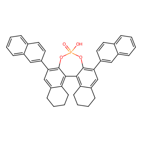 (R)-3,3'-双(2-萘基)-5,5',6,6',7,7',8,8'-八氢-1,1'-联萘酚磷酸酯,(11bS)-8,9,10,11,12,13,14,15-Octahydro-4-hydroxy-2,6-bis([1,1':3',1''-terphenyl]-5'-yl)-4-oxide-dinaphtho[2,1-d:1',2'-f][1,3,2]dioxaphosphepin