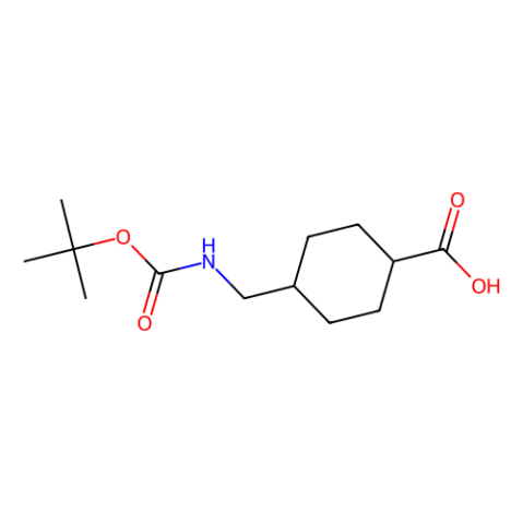 4-(叔丁氧羰氨甲基)环己甲酸 (顺反混合物),4-(tert-Butoxycarbonylaminomethyl)cyclohexanecarboxylic Acid (cis- and trans- mixture)