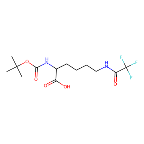 N2-[叔丁氧羰基]-N6-(三氟乙酰基)-D-赖氨酸,Nalpha-Boc-Nepsilon-trifluoroacetyl-D-lysine