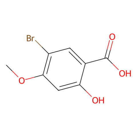 5-溴-2-羟基-4-甲氧基苯甲酸,5-Bromo-2-hydroxy-4-methoxybenzoic acid