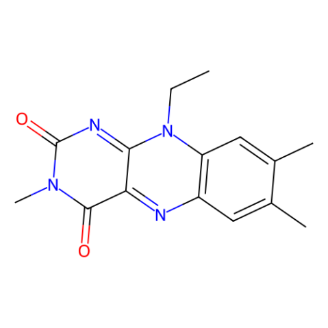 10-乙基-3,7,8-三甲基-苯并[g]蝶啶-2,4(3H,10H)-二酮,10-Ethyl-3,7,8-trimethyl-benzo[g]pteridine-2,4(3H,10H)-dione