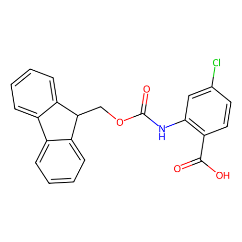 2-(Fmoc-氨基)-4-氯苯甲酸,2-((((9H-Fluoren-9-yl)methoxy)carbonyl)amino)-4-chlorobenzoic acid